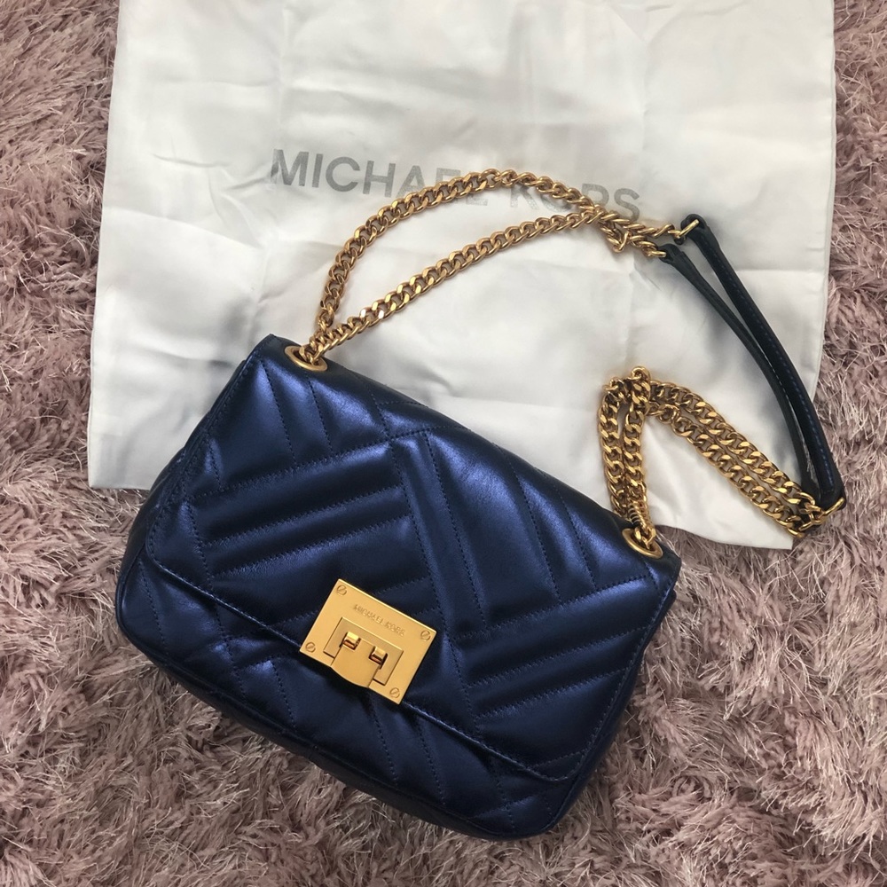 SOLD Michael Kors Quilted Leather